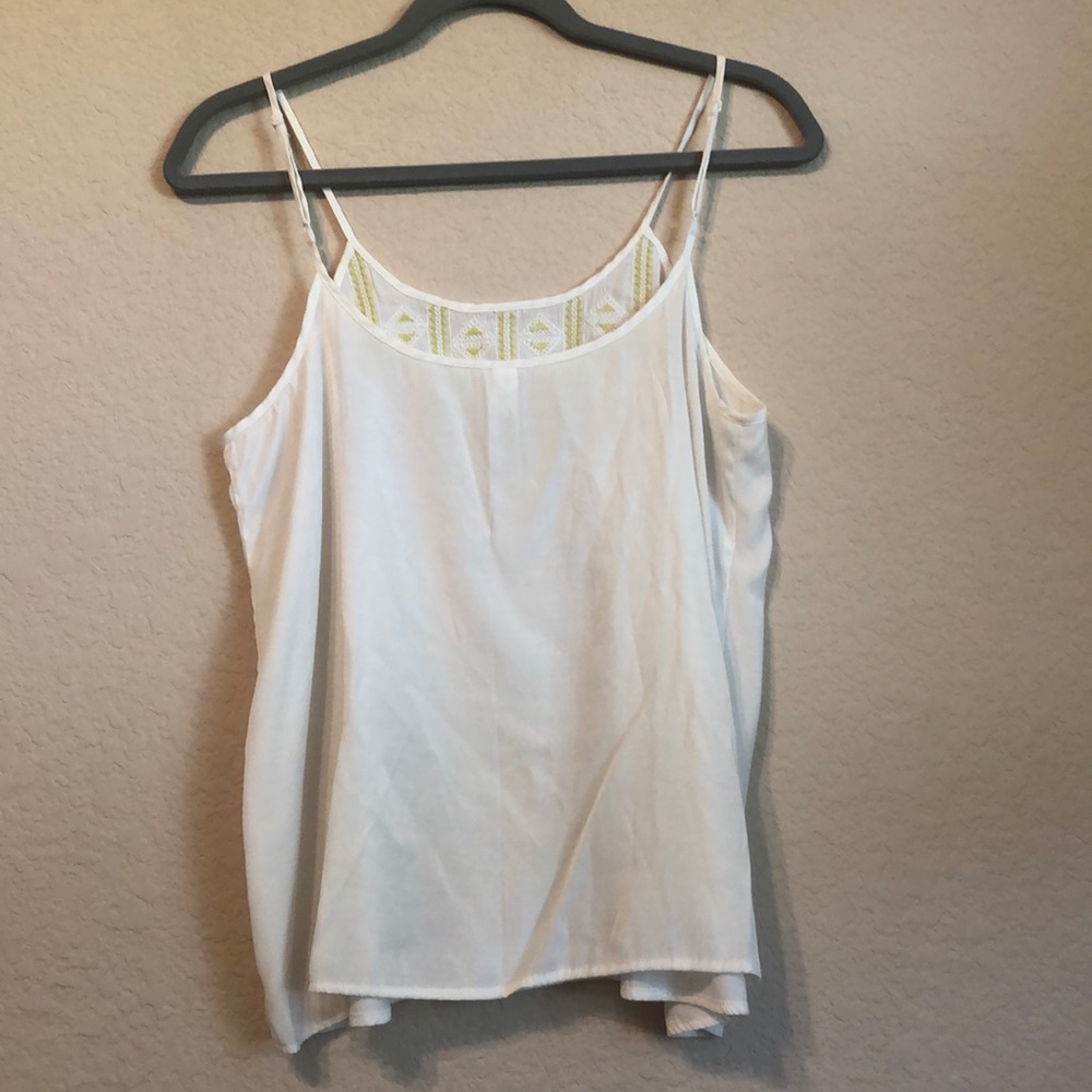 Guc lime green and cream tank size medium - Picture 5 of 5